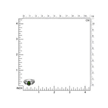 Load image into Gallery viewer, Silvershake 1.15ct. Green Chrome Diopside 925 Sterling Silver Celtic Knot Solitaire Ring Size 6