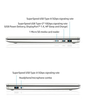 Load image into Gallery viewer, HP 14 Laptop, Qualcomm Snapdragon 7c Processor, 8 GB RAM, 128 GB eMMC, 14-inch Full HD Touchscreen, Windows 11 Home, Thin & Portable, Long Battery Life, Wi-Fi 5 & Bluetooth 5 Combo (14-ed0010nr, 2021)