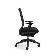Load image into Gallery viewer, HON Nucleus Mesh Task Chair - Knit Mesh Back Computer Chair with Adjustable Arms, Black (HN1)