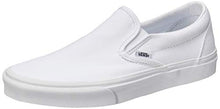 Load image into Gallery viewer, Vans Classic Slip-on Unisex Shoes Size: 8; Color: True White