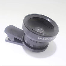 Load image into Gallery viewer, Smartphone Camera Lens kit, 4K HD Optical Macro + 0.45X Ultra Wide-Angle Lens kit Our Phone Lens kit is Compatible with Most Smart phoneseasy to use and Don’t Worry About The Compatibility.