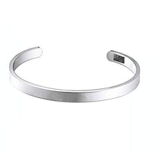 Load image into Gallery viewer, Enhome Cuff Bracelets #Darius for Women Birthday Gifts for Her Silver Cuff Bangle American Flag Bracelet