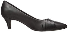 Load image into Gallery viewer, Clarks womens Linvale Crown Pump, Black Leather, 7.5 US