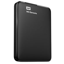 Load image into Gallery viewer, WD 2TB Elements Portable External Hard Drive HDD, USB 3.0, Compatible with PC, Mac, PS4 & Xbox - WDBU6Y0020BBK-WESN