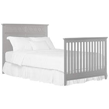 Load image into Gallery viewer, Sweetpea Baby Fairview 4-in-1 Convertible Crib in Silver Grey Pearl, Greenguard Gold Certified