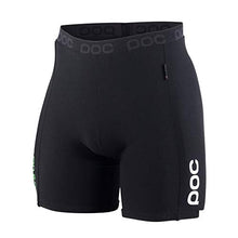 Load image into Gallery viewer, POC, Hip VPD 2.0 Shorts, Padded Mountain Biking Armor for Men and Women, Black, L-XL
