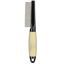 Load image into Gallery viewer, CONAIRPRO dog & cat Pet brush for Flea and Tick Removal, 1/2" Stainless Steel Comb with Memory Grip Handle
