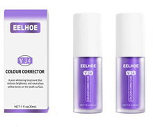 Load image into Gallery viewer, 2 PCS V34 Colour Corrector Teeth Whitening Sensitive Teeth Toothpaste, Intensive Stain Removal Teeth Reduce Yellowing (Purple)