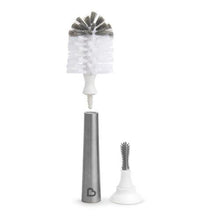 Load image into Gallery viewer, Munchkin Shine Stainless Steel Bottle Brush and Refill Brush Head