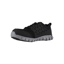 Load image into Gallery viewer, Reebok mens Rb4041 Sublite Cushion Work Safety Toe Athletic Work Industrial Construction Shoe, Black, 9.5 US