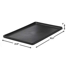 Load image into Gallery viewer, MidWest Homes for Pets Replacement Pan for MidWest Wire Dog Crates | Durable Dog Crate Tray for ALL MidWest Dog Crates, Black, 36 Inch (LS) (8PAN)