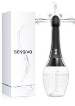 Load image into Gallery viewer, Automatic Electric Enema Bulb with 7 V-Modes & 3 Speeds, 15.3oz SENSIVO Anti Back-Flow Anal Douche, Medical Silicone Enema Kit for Men Women Comfortable Colon Vagina Cleansing, BPA & Phthalates Free