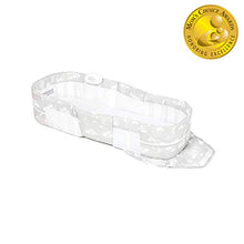 Load image into Gallery viewer, Baby Delight Snuggle Nest Harmony Infant Sleeper | Silver Clouds Fabric Pattern | Portable Sleeper with Sound & Light Unit | Waterproof Foam Mattress w/ Sheet