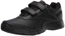 Load image into Gallery viewer, Reebok Men's Work N Cushion 4.0 Walking Shoe, Velcro Strap/Black, 10