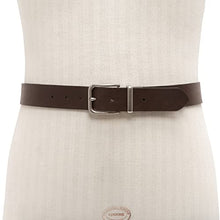 Load image into Gallery viewer, Tommy Hilfiger Men's Reversible Belt, Rich Black/Brown, Medium (34-36)