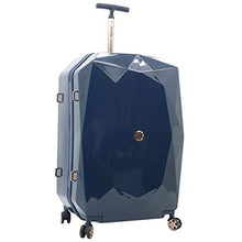 Load image into Gallery viewer, kensie Women's 2 Piece or 20" 3D Gemstone Luggage Set, Midnight Blue, 2 PC 28"