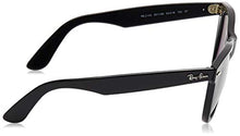 Load image into Gallery viewer, Ray-Ban Unisex-Adult RB2140 Original Wayfarer Sunglasses, Black/Polarized Green, 54 mm