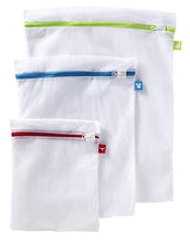 Load image into Gallery viewer, Whitmor Color Coded Zippered Mesh Wash Bags (3 Piece Set)