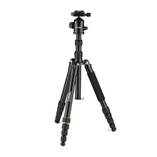 Load image into Gallery viewer, NATIONAL GEOGRAPHIC Travel Photo Tripod Kit with Monopod, Aluminium, 5-Section Legs, Twist Locks, Load up 8kg, Carrying Bag, Ball Head, Quick Release, NGTR002T