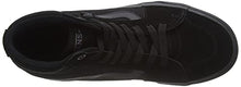 Load image into Gallery viewer, Vans Men's Hi-Top Trainers Sneaker, Suede Canvas Black Black, 9.5