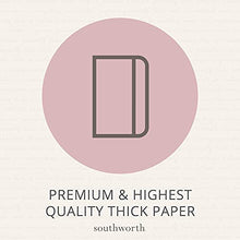 Load image into Gallery viewer, Southworth Premium Journal Set (3pk), 6.5”x 8.5”, Floral Theme (3 Coordinating Designs), Premium 28lb/105gsm Paper, Flex Journals, 32 Ruled Sheets/64 Pages Per Journal (91930)