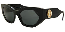 Load image into Gallery viewer, Versace Woman Sunglasses, Black Lenses Acetate Frame, 54mm
