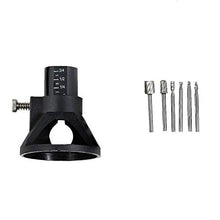Load image into Gallery viewer, 6pc HSS Routing Router Bits Burr with Drill Carving Rotary Locator Set Suit Dremel & Rotary Too
