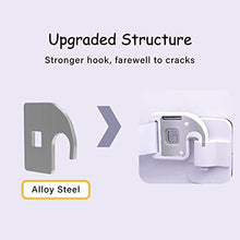 Load image into Gallery viewer, Neobay Adjustable Cat Door Strap with Silicone Door Stopper(Blue), Alternative of Interior Cat Door and Cat Gates. Simplest Way to Keep Dog Out of Litter Box and Cat Feeder.