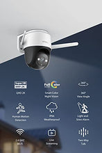 Load image into Gallery viewer, Security Camera Indoor and Outdoor 4MP Kit for Home Security, Plug-in WiFi Camera (2.4G ONLY) Surveillance Camera with Night Vision, 2-Way Audio, Human Detection, Smart Tracking