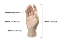 Load image into Gallery viewer, Basic Medical Clear Vinyl Exam Gloves - Latex-Free & Powder-Free - Large, VGPF3003 (Case of 1,000)