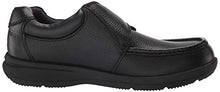 Load image into Gallery viewer, Nunn Bush Men Cam Strap Hook and Loop Casual Loafer Lightweight Slip On, Black Tumbled, 11 X-Wide US