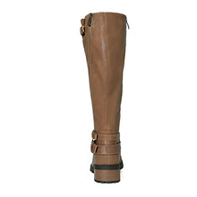 Load image into Gallery viewer, DREAM PAIRS Women's Atlanta Grey Fur Lined Knee High Riding Boots Wide Calf Size 12 M US