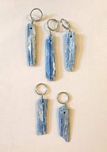 Load image into Gallery viewer, Ariana Ost Blue Kyanite Crystal Wellness Keychain - Perfect New Year Gift!