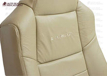 Load image into Gallery viewer, Auto Seat Replacement 2003 2004 2005 2006 2007 Ford F250 F350 Lariat Crew Cab Leather Seat Cover Replacement, F250 Leather Seat Cover, (Driver and Passenger (2 Bottom & 2 Top), Medium Parchment (Tan))