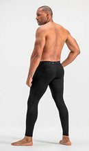 Load image into Gallery viewer, DEVOPS Men's Thermal Compression Pants, Athletic Leggings Base Layer Bottoms (2 Pack) (2X-Large, Black/Black)