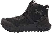 Load image into Gallery viewer, Under Armour mens Micro G Valsetz Zip Mid Military and Tactical Boot, Black (001 Black, 10.5 US