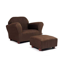 Load image into Gallery viewer, Keet Plush Childrens Set, Sofa, Chair and Ottoman, Brown