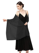 Load image into Gallery viewer, Shawls Scarves Wraps For Dresses Soft Chiffon Scarf Wedding Stole For women (Green, Length(79") Width(19"))