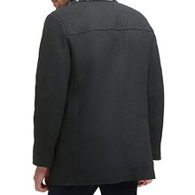 Load image into Gallery viewer, Dockers Men's Weston Wool Blend Scarf Coat, Charcoal, X-Large