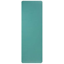 Load image into Gallery viewer, Gaiam Essentials Thick Yoga Mat Fitness & Exercise Mat With Easy-Cinch Yoga Mat Carrier Strap, Teal, 72"L X 24"W X 2/5 Inch Thick