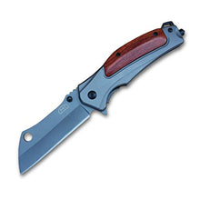 Load image into Gallery viewer, Folding Knife Camping Pocket Knife Hunting - Fast Open Folding Knife Wood Handle - Folding Pocket Knife Assist Open - 7CR13Mov Steel 58HRC - for Men Work Outdoor Adventure Hiking Knife Survival