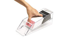 Load image into Gallery viewer, Brybelly Blackjack Shoe Collection|Clear Casino Grade Acrylic for Standard Decks| Shoe, Discard Tray & Shuffler - 6 Deck Size