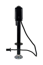 Load image into Gallery viewer, Quick Products JQ-3500B-7P Power A-Frame Electric Tongue Jack with 7-Way Plug - 3,650 lbs. Lift Capacity, Black