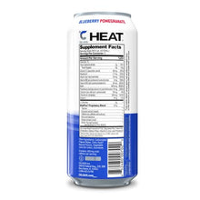 Load image into Gallery viewer, CELSIUS HEAT Blueberry Pomegranate Performance Energy Drink, Zero Sugar, 16oz. Can (Pack of 12)