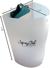 Load image into Gallery viewer, Spray Pal - Original Cloth Diaper Sprayer Splatter Shield - Pre-Rinse Messy Laundry with Diaper Sprayer or Hand Held Bidet - Prevent Mess The Easy Way