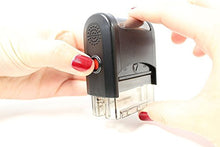 Load image into Gallery viewer, Paid Cash Check Credit - ExcelMark Self-Inking Rubber Stamp - A1539 Red Ink