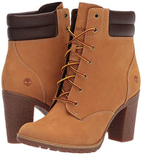 Load image into Gallery viewer, Timberland womens Tillston 6 Inch Double Collar Fashion Boot, Wheat Nubuck, 7 US