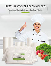 Load image into Gallery viewer, Vacuum Sealer Bags Heavy Duty, 11x 16 Gallon Vacuum Sealer Bags x 100 bags, Food Vacuum Sealer Bags, Meat Vacuum Sealer Bags, Fit nutrichef, foodsaver, jzbrain oliso weston Vacuum Sealer Bags, BPA Free Sous Vide, Best Deal!