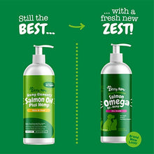 Load image into Gallery viewer, Zesty Paws Salmon Omega Oil Hemp for Dogs and Cats with Wild Alaskan Salmon Oil Omega 3 and 6 Fatty Acids with EPA DHA for Pets Supports Normal Skin Moisture and Immune System Function 16oz