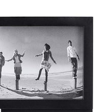 Load image into Gallery viewer, Malden 4x6 4-Opening Matted Collage Picture Frame, Displays Four, Black